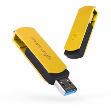 USB флеш накопитель eXceleram 32GB P2 Series Yellow2/Black USB 3.1 Gen 1 Фото