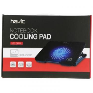 Подставка для ноутбука Havit HV-F2030 USB black Фото 4