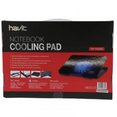 Подставка для ноутбука Havit HV-F2030 USB black Фото 5