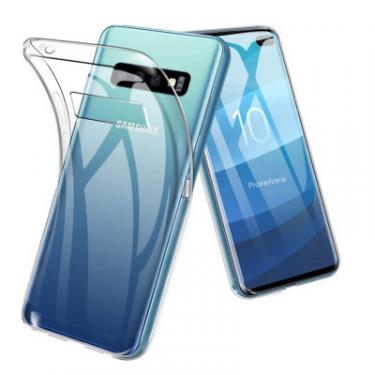 Чехол для мобильного телефона Laudtec для SAMSUNG Galaxy S10 Plus Clear tpu (Transperent Фото