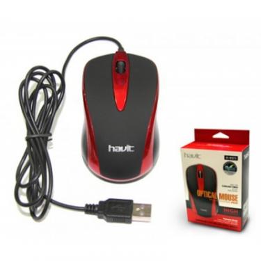 Мышка Havit HV-MS675 USB Red Фото 2