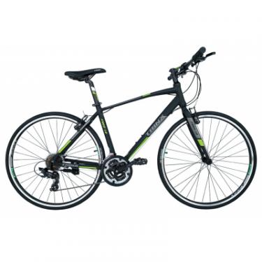 Велосипед Trinx Free 1.0 700C*470 Matt-Black-Grey-Green Фото