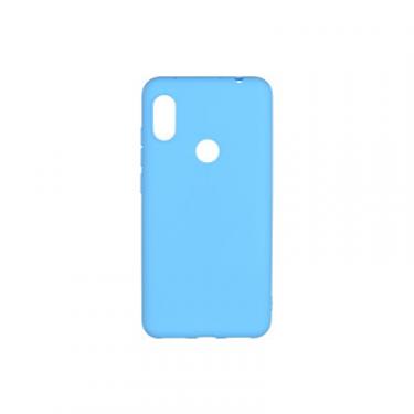 Чехол для мобильного телефона 2E Xiaomi Redmi Note 6 Pro, Soft touch, Blue Фото