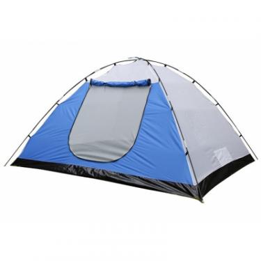 Палатка Solex четырехместная синяя Фото 1