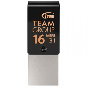 USB флеш накопитель Team 16GB M181 Black USB 3.1/Type-C Фото