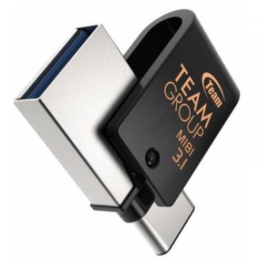 USB флеш накопитель Team 16GB M181 Black USB 3.1/Type-C Фото 2
