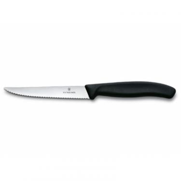 Кухонный нож Victorinox SwissClassic для стейка 11 см, черный Фото