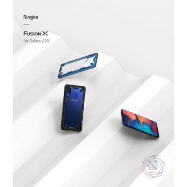 Чехол для мобильного телефона Ringke Fusion X Samsung Galaxy A20 Black Фото 3