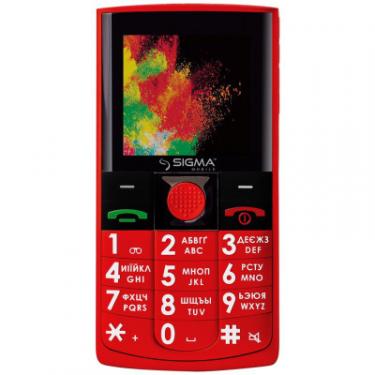 Мобильный телефон Sigma Comfort 50 Solo Red Фото