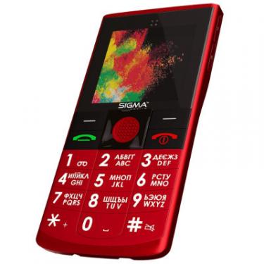 Мобильный телефон Sigma Comfort 50 Solo Red Фото 2