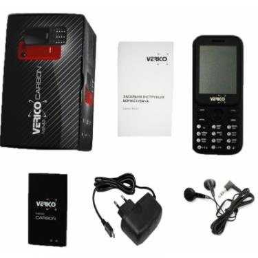 Мобильный телефон Verico Carbon M242 Black Фото 6