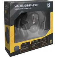Мышка Defender Warhead MPH-1500 kit mouse+mouse pad+headset Фото 3