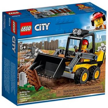 Конструктор LEGO City Строительный погрузчик 88 деталей Фото