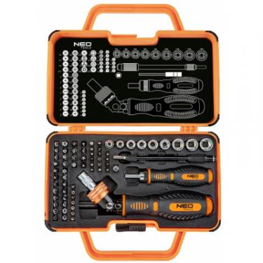 Набор инструментов Neo Tools с держателем, 69 ед. Фото