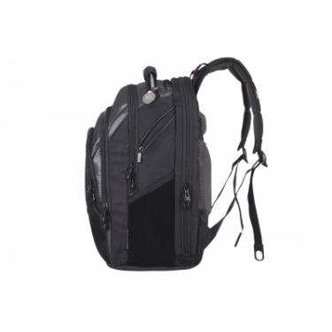 Рюкзак для ноутбука Wenger 17" Ibex Black Carbon Фото 2