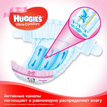 Подгузники Huggies Ultra Comfort 5 Mega для девочек (12-22 кг) 112 шт Фото 2