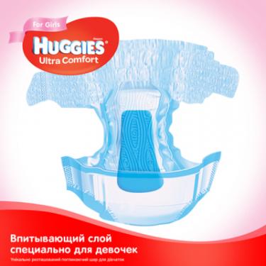 Подгузники Huggies Ultra Comfort 5 Mega для девочек (12-22 кг) 112 шт Фото 4