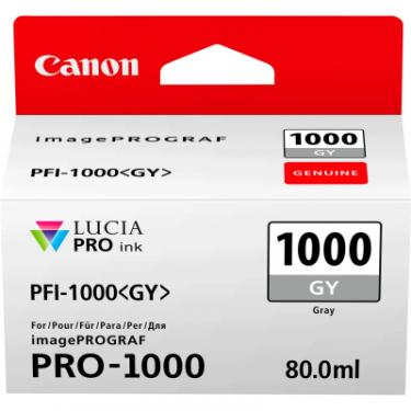Картридж Canon PFI-1000G (Grey) Фото