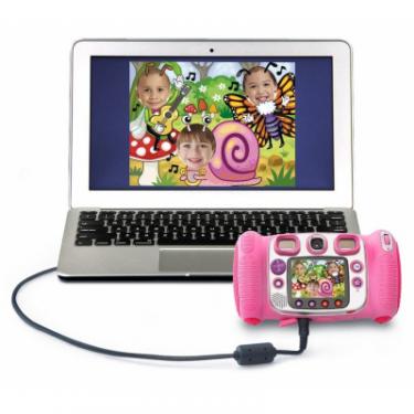 Интерактивная игрушка VTech Детская цифровая фотокамера Kidizoom Duo Pink Фото 3