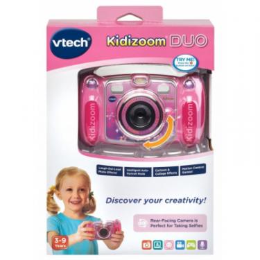 Интерактивная игрушка VTech Детская цифровая фотокамера Kidizoom Duo Pink Фото 6