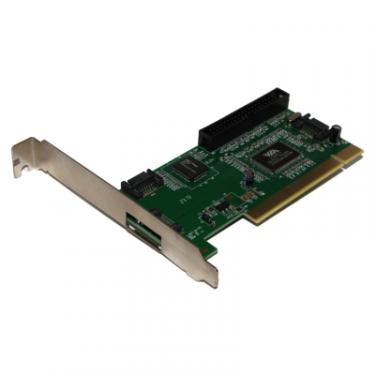 Контроллер Atcom PCI to SATA(3port)+IDE (1port) VIA 6421 chipset B Фото