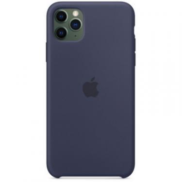 Чехол для мобильного телефона Apple iPhone 11 Pro Max Silicone Case - Midnight Blue Фото 2