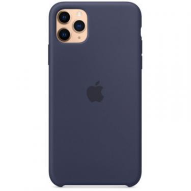 Чехол для мобильного телефона Apple iPhone 11 Pro Max Silicone Case - Midnight Blue Фото 3