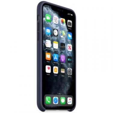 Чехол для мобильного телефона Apple iPhone 11 Pro Max Silicone Case - Midnight Blue Фото 4