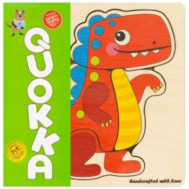 Развивающая игрушка Quokka Пазл-мозаика Динозавр Фото
