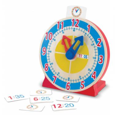 Развивающая игрушка Melissa&Doug Деревянные умные часы Фото 1