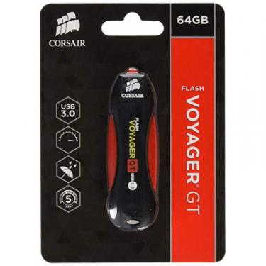 USB флеш накопитель Corsair 128GB Voyager GT USB 3.0 Фото 3