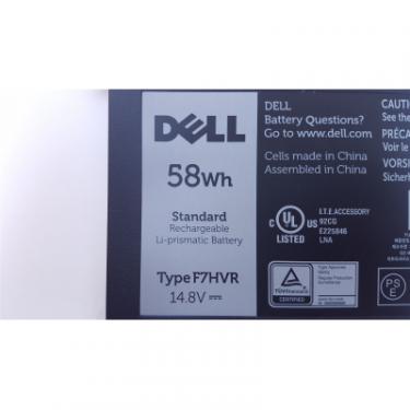 Аккумулятор для ноутбука Dell Inspiron 15-7537 F7HVR, 58Wh (3800mAh), 4cell, 14. Фото 2