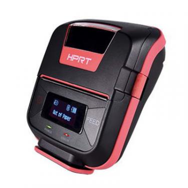 Принтер чеков HPRT HM-E300 мобільний, Bluetooth, USB, червоний+чорний Фото 1