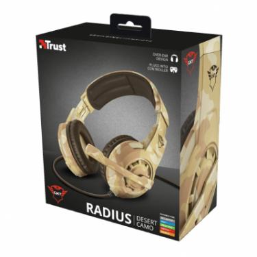 Наушники Trust GXT 310D Radius Gaming Headset Desert camo Фото 9