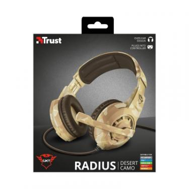 Наушники Trust GXT 310D Radius Gaming Headset Desert camo Фото 10