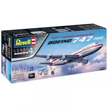 Сборная модель Revell Самолет Боинг-747-100 50 лет 4, 1:144 Фото