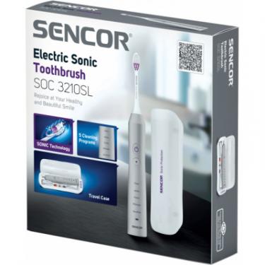 Электрическая зубная щетка Sencor SOC3210SL Фото 3
