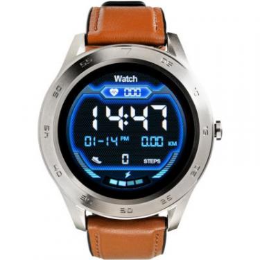 Смарт-часы Gelius Pro GP-L3 (URBAN WAVE 2020) (IP68) Silver/Brown Фото 9