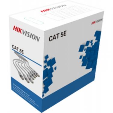 Кабель сетевой Hikvision UTP 305м cat.5e, CU, 4*2*0,48мм Фото