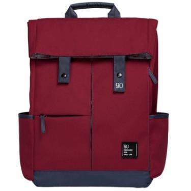 Рюкзак для ноутбука Xiaomi 14" RunMi 90 Points Vitality Backpack Dark Red Фото