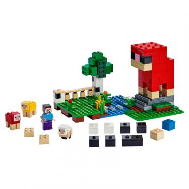 Конструктор LEGO MINECRAFT Шерстяная ферма 260 деталей Фото 1