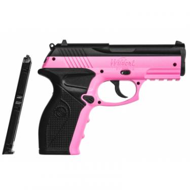 Пневматический пистолет Crosman Wildcat Pink + кобура Фото 2
