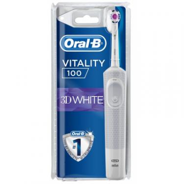 Электрическая зубная щетка Braun Oral-B Vitality D100.413.1 PRO 3D White Фото 1