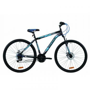 Велосипед Discovery 29" RIDER AM DD рама-21" St 2020 черно-синий Фото