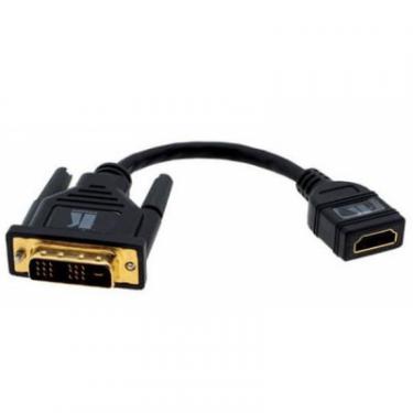 Кабель мультимедийный Kramer DVI TO HDMI 0.3M Фото