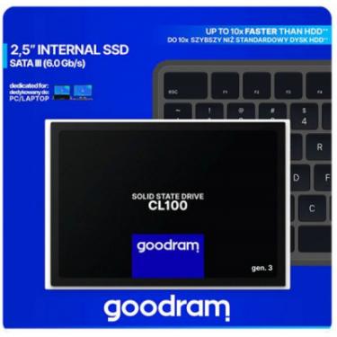 Накопитель SSD Goodram 2.5" 480GB Фото 3