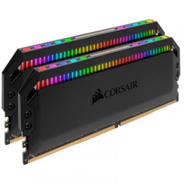 Модуль памяти для компьютера Corsair DDR4 32GB (2x16GB) 3000 MHz Dominator Platinum RGB Фото 1