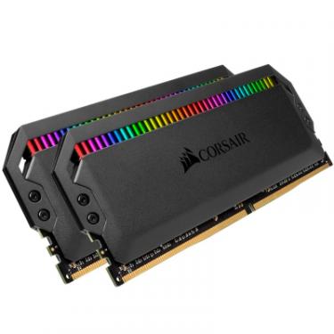 Модуль памяти для компьютера Corsair DDR4 32GB (2x16GB) 3000 MHz Dominator Platinum RGB Фото 3
