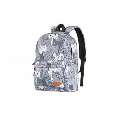 Рюкзак для ноутбука 2E 13" TeensPack Cats, grey Фото