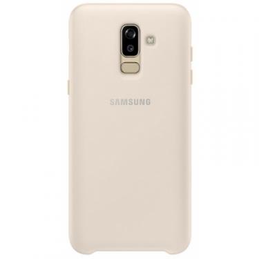 Чехол для мобильного телефона Samsung J8 2018/EF-PJ810CFEGRU - Dual Layer Cover (Gold) Фото